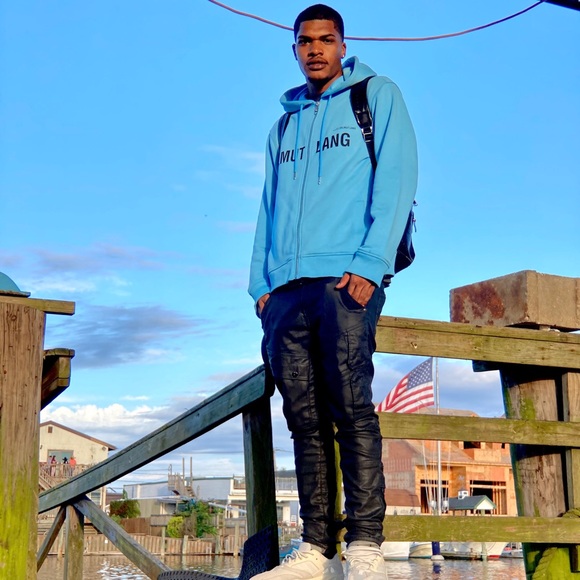 Helmut Lang L/XL zipper hoodie 2017 collection